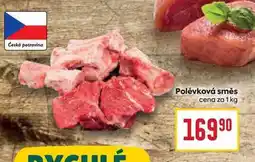 Billa Polévková směs cena za 1 kg nabídka