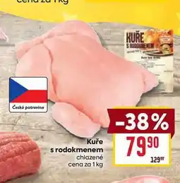 Billa Kuře s rodokmenem chlazené cena za 1 kg nabídka