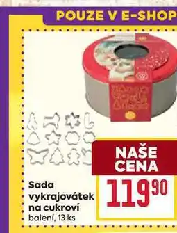 Billa Sada vykrajovátek na cukroví balení, 13 ks nabídka