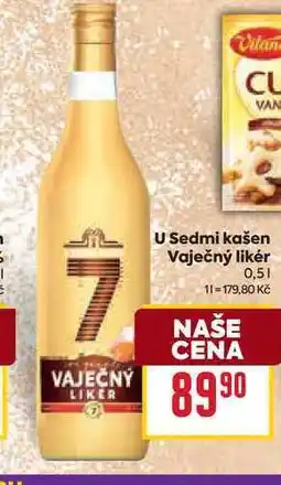 Billa U Sedmi kašen Vaječný likér 0,5l nabídka