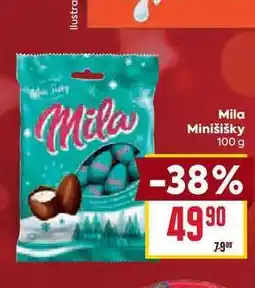 Billa Mila Minišišky 100 g nabídka