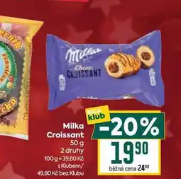 Billa Milka Croissant 50 g nabídka