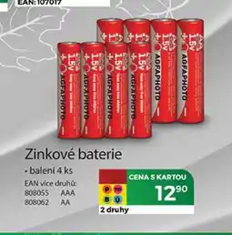 Tamda Foods Zinkové baterie 4 ks nabídka