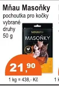 COOP DISKONT Mňau Masoňky nabídka