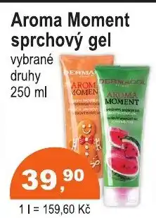 COOP DISKONT Aroma Moment sprchový gel nabídka