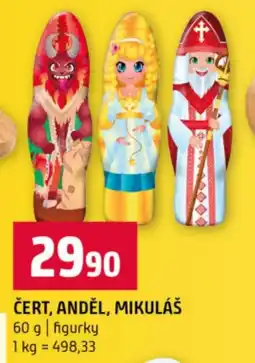 Terno Čert, anděl, mikuláš nabídka