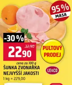 Terno Šunka zvonařka nejvyšší jakosti nabídka