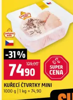 Terno Kuřecí čtvrtky mini nabídka