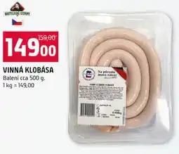 Terno Vinná klobása nabídka
