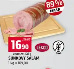 Terno Šunkový salám nabídka