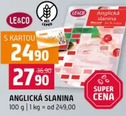 Terno Anglická slanina nabídka