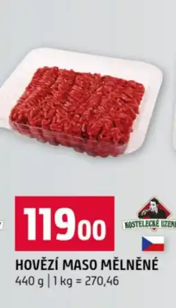 Terno Hovězí maso mělněné nabídka