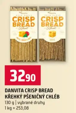 Terno Danvita crisp bread křehký pšeničný chléb nabídka