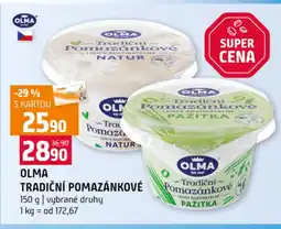 Terno OLMA Tradiční pomazánkové nabídka