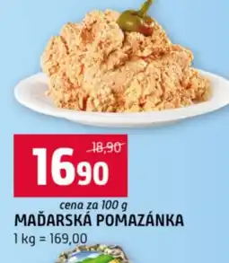 Terno Maďarská pomazánka nabídka