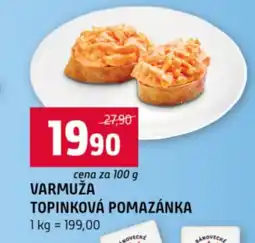 Terno Varmuža topinková pomazánka nabídka