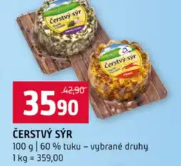 Terno Čerstvý sýr nabídka