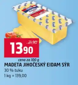 Terno MADETA Jihočeský eidam sýr nabídka