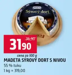 Terno MADETA Sýrový dort s nivou nabídka