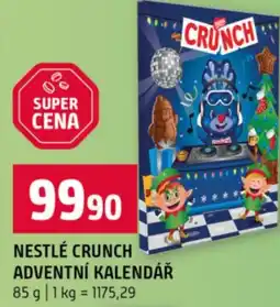 Terno Nestlé Crunch adventní kalendář nabídka