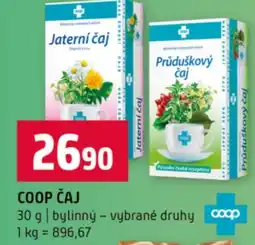 Terno Coop čaj nabídka