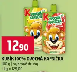 Terno Kubík 100% ovocná kapsička nabídka