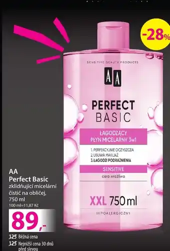 Hebe AA Perfect Basic nabídka