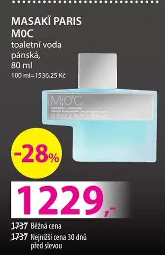 MASAKI PARIS МОС toaletní voda pánská