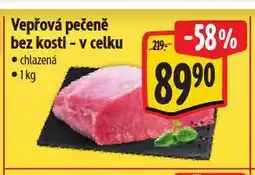 Albert Vepřová pečeně bez kosti nabídka