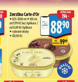 Albert Zmrzlina carte d'or nabídka