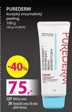 Hebe PUREDERM korejský enzymatický peeling nabídka