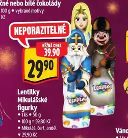 Albert Lentilky mikulášské figurky nabídka