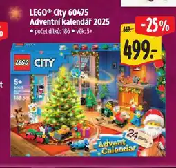 Albert Lego city adventní kalendář nabídka