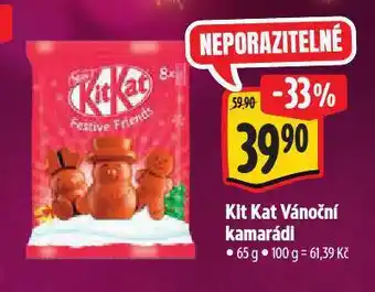 Albert Kit kat vánoční kamarádi nabídka