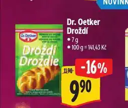 Albert Dr. oetker droždí nabídka