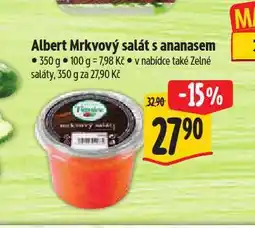 Albert Mrkvový salát s ananasem nabídka