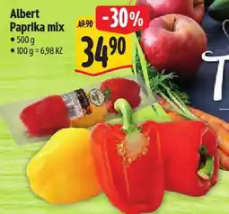 Albert Paprika mix nabídka