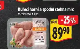 Albert Kuřecí horní a spodní stehna mix nabídka