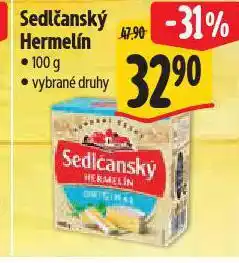 Albert Sedlčanský hermelín nabídka