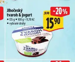Albert Jihočeský jogurt & tvaroh nabídka