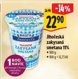 Albert Jihočeská zakysaná smetana nabídka