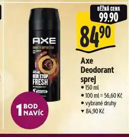 Albert Axe deodorant nabídka
