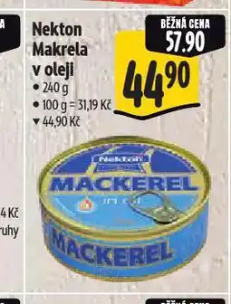 Albert Nekton makrela v oleji nabídka