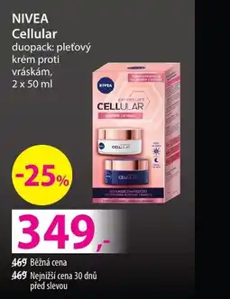 Hebe NIVEA Cellular duopack: pleťový krém proti vráskám nabídka
