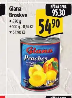 Albert Giana broskve nabídka