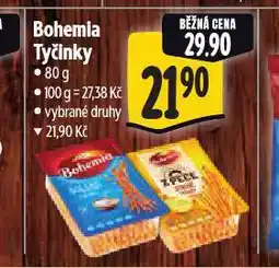 Albert Bohemia tyčinky nabídka