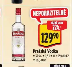 Albert Pražská vodka nabídka