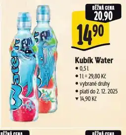 Albert Kubík water nabídka