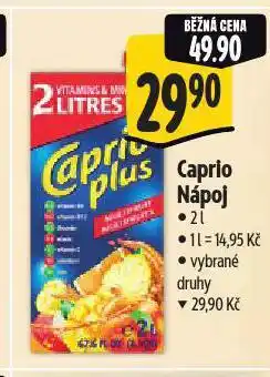 Albert Caprio nápoj nabídka