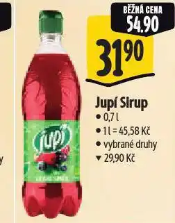 Albert Jupí sirup nabídka